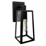 LED Outdoor Wall Light, ST19 Edison Bulb Included, 800 Lumens, Clear Glass, 2700K Warm White