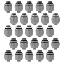 1/2 in. NPT Straight Liquid Tight Conduit Fitting Connectors (25 Pack)
