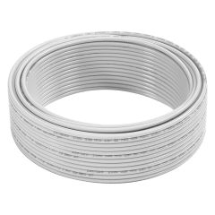 100 Ft. 14 AWG White THHN Stranded Copper Electrical Wire, 600V