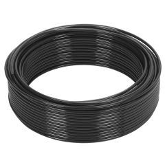 100 Ft. 14 AWG Black THHN Stranded Copper Electrical Wire, 600V