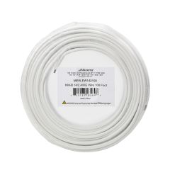 100 Ft. 14/2 White NM-B Solid Copper Electrical W/G Wire, Non Metallic Sheathed Cable, 600V