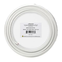 100 Ft. 14/3 White NM-B Solid Copper Electrical W/G Wire, Non Metallic Sheathed Cable, 600V