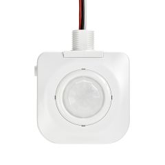 High Bay Fixture Mount 360 Degree PIR Occupancy Sensor, Hard-Wired Motion Sensor, Max Height 30 Ft, Commercial or Residential, 120-277V