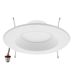 5 in. and 6 in. Retrofit Recessed LED Downlight, 1300 Lumens, 5 CCT Color Selectable 2700K-5000K