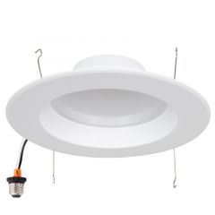 5 in. and 6 in. 2700K Retrofit Recessed LED Downlight, 1300 Lumens, Warm White