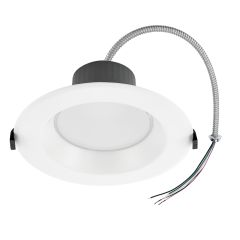 6 in. Recessed Commercial LED Downlight, Selectable Color Temperature / Wattage, up to 1850 Lumens