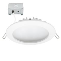 6 in. 2700K Slim Recessed LED Indirect Downlight, IC Rated, 920 Lumens, Warm White 