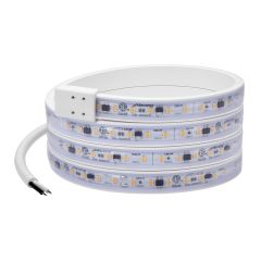 60 in. LED Under Cabinet Strip Light, Hardwired, 2300 Lumens, 3000K Warm White, 120V White Cove Light