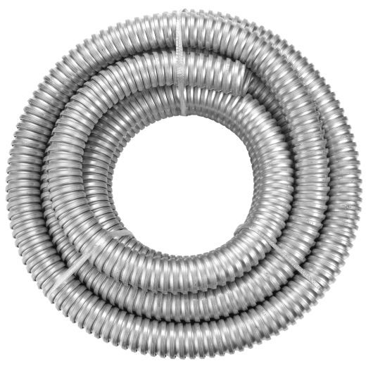 flexwitme フーディー Woods 55082021 3/8 in. x 25 ft. Flex Alum Conduit; Silver