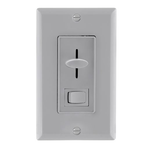 3-Way / Single LED Dimmer Light Switch Gray