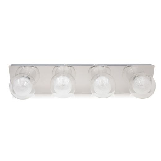 Led Chrome Bathroom Vanity Light Glass, Vanity Bar Lights Led