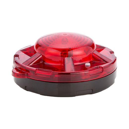 red emergency lights