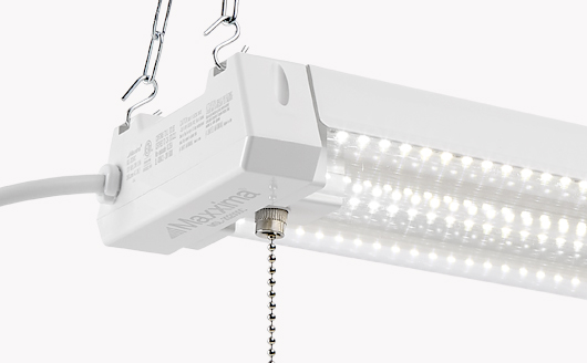 2 ft. LED Shop Light, Hanging Garage Light, Clear Lens 2 ft. LED Shop Light, Hanging Garage Light, Clear Lens