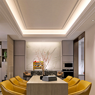 72 in. hardwired LED under cabinet strip cove light, 3000K